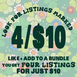 ‼️ SALE ‼️ Four Items for JUST $10